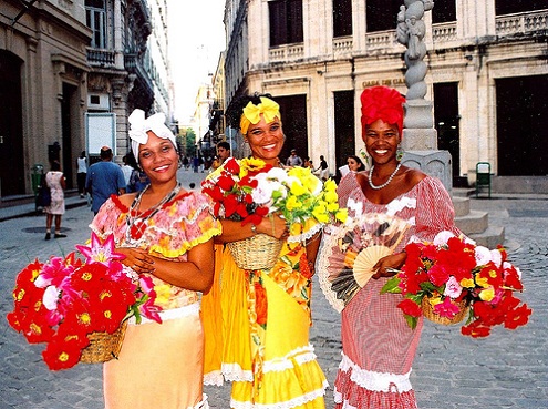 Trajes típicos de Cuba