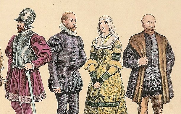 LA INDUMENTARIA SEGÚN MODA Y VANIDAD SIGLO XVI, parte 3 de 3