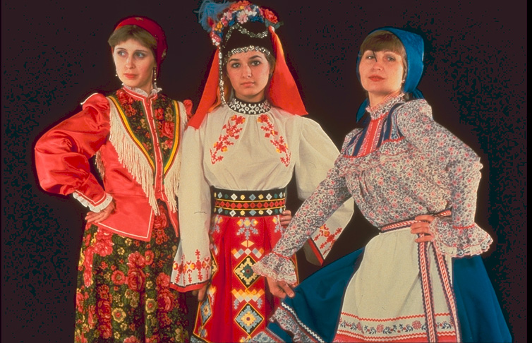 Trajes típicos del mundo, Rusia