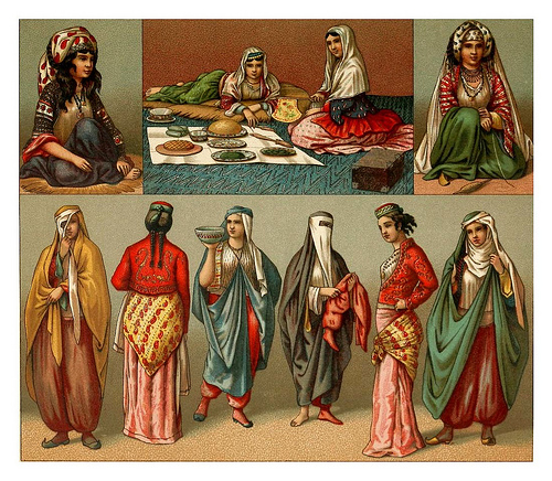 La indumentaria según moda y vanidad (Persas)
