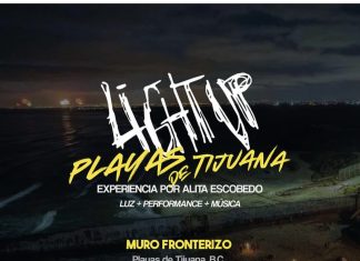 La artista escénica Alita Escobedo finaliza Light Up: intervenciones lumínicas en torno a la mujer